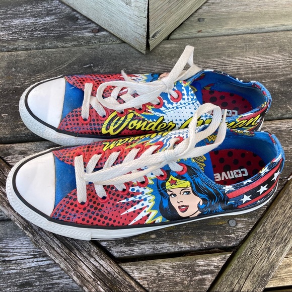 Converse Shoes - Converse Wonder Woman All-Star Chuck Taylor Low